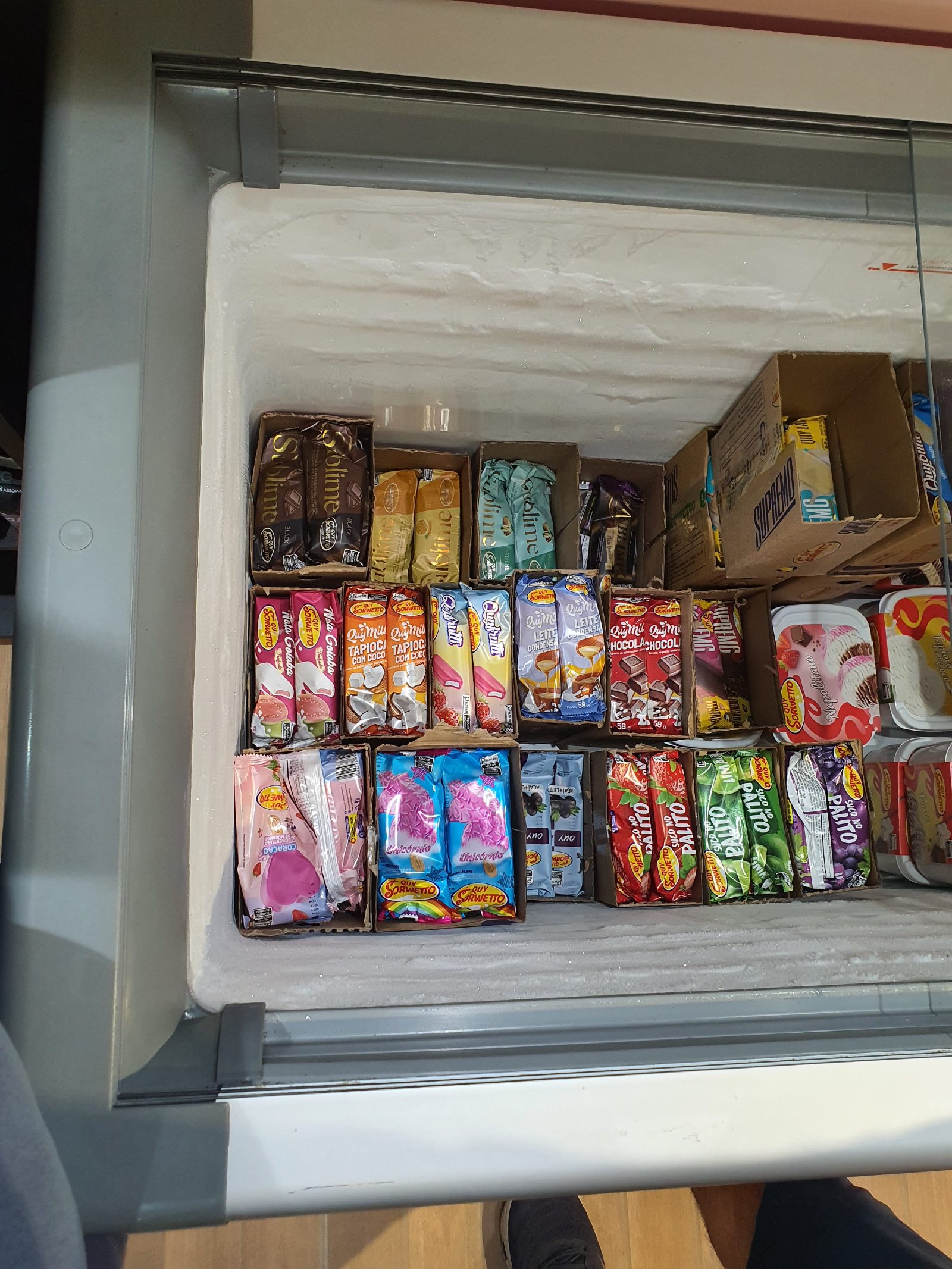 Freezer de sorvetes